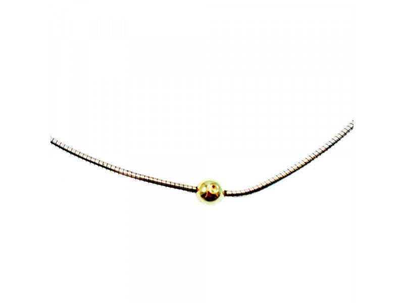 925 Sterling Silver Classic Necklace Italy Milor