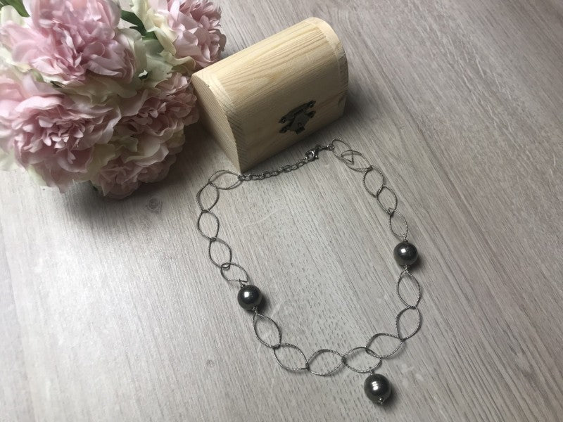 925 Sterling Silver Necklace Italy