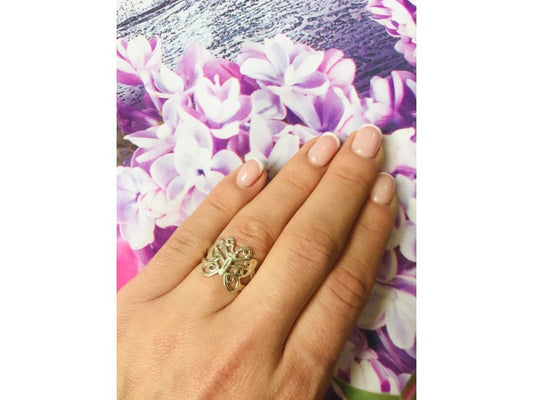 925 Sterling Silver "Butterfly" Ring Size 6.5