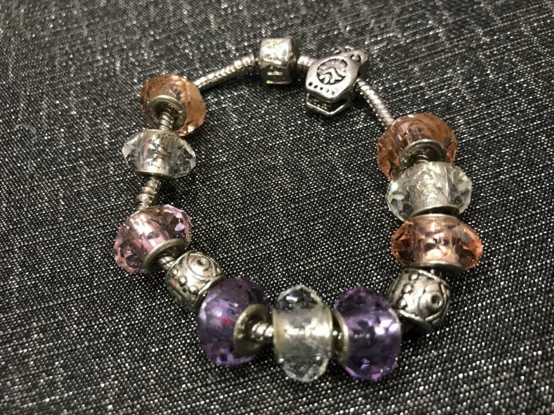925 Sterling Silver with Сharms Pandora Bracelet (original)