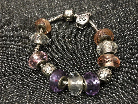 925 Sterling Silver with Сharms Pandora Bracelet (original)