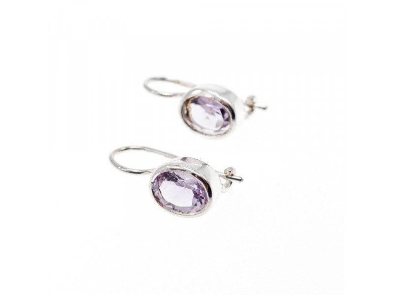 925 Sterling Silver Tourmaline Earrings