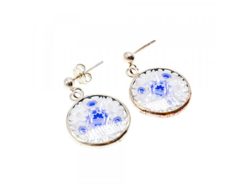 925 Sterling Silver Agate "Magic" Earrings