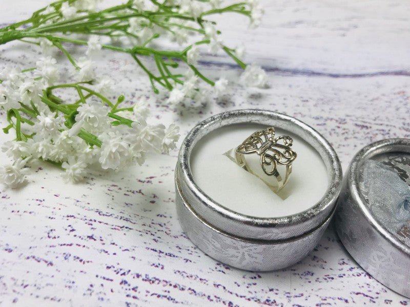 925 Sterling Silver "Butterfly" Ring Size 6.5