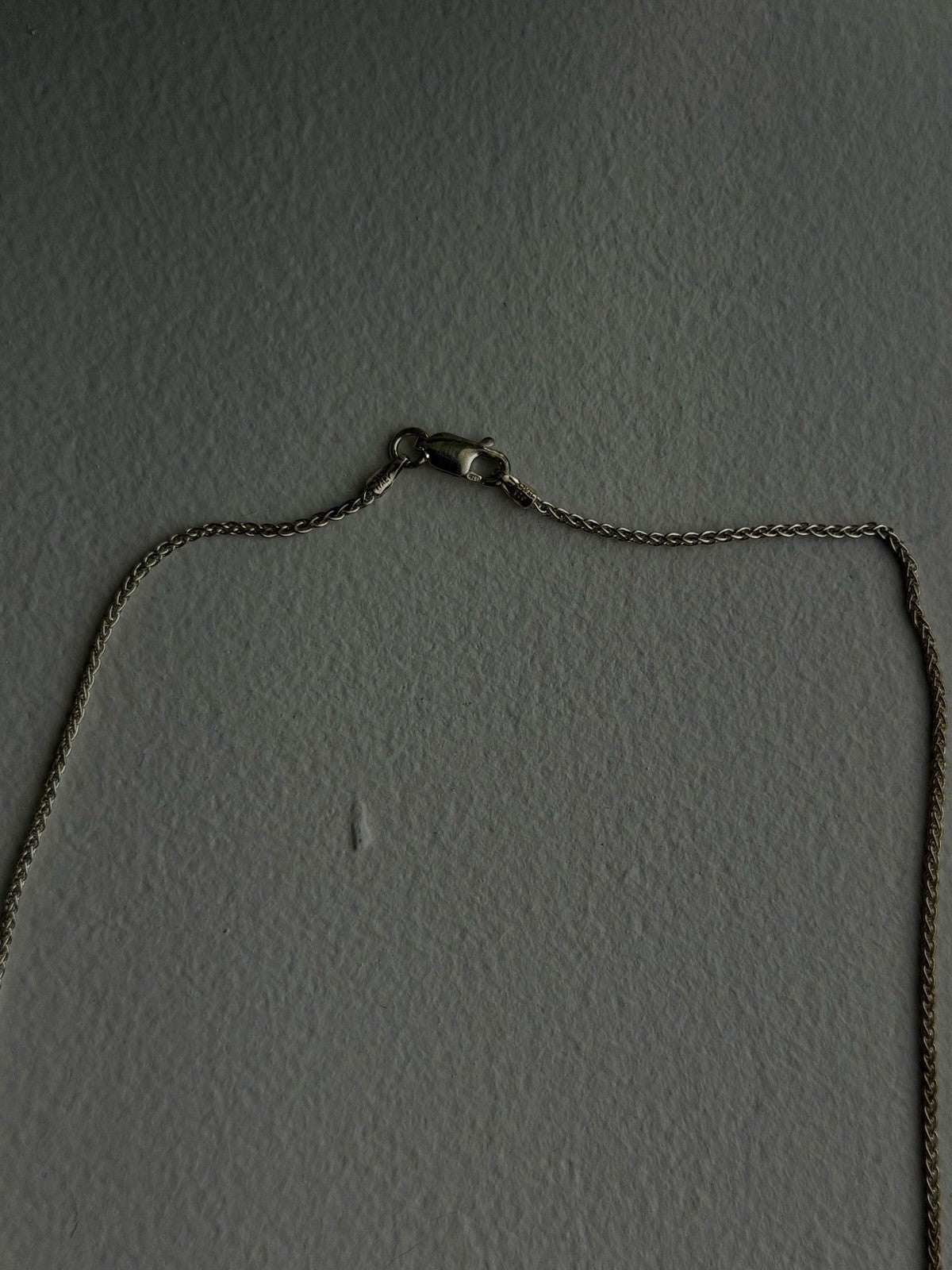 Italy 925 Sterling Silver Chain Length 22 in
