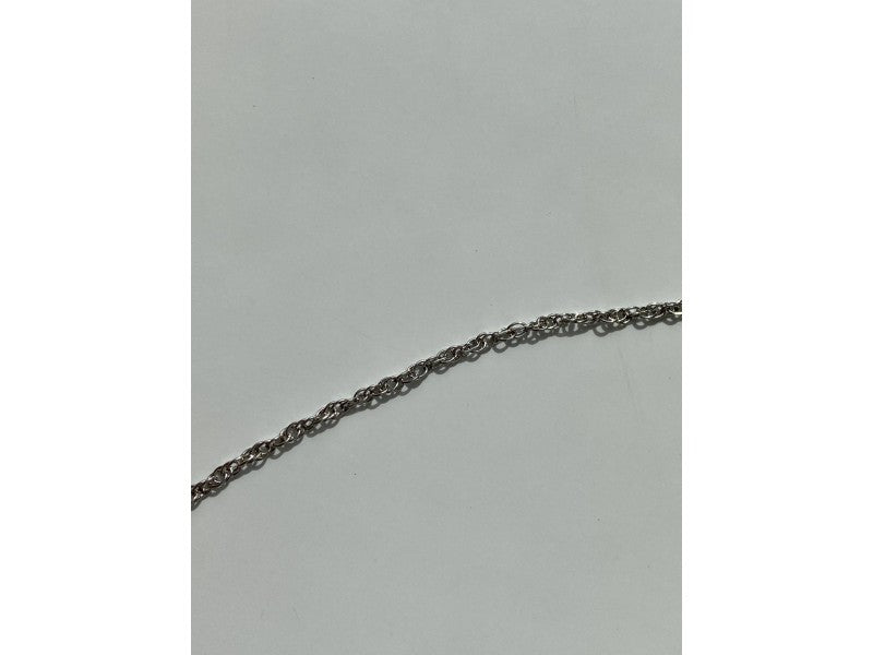 925 Sterling Silver Agate Chain With Pendant