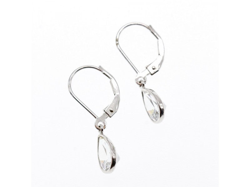 925 Sterling Silver CZ Earrings