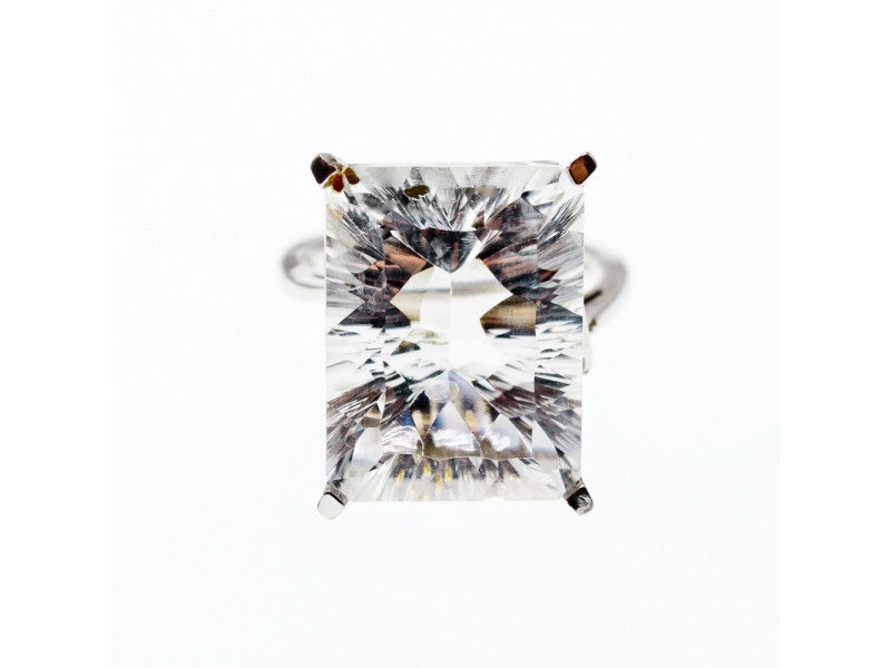 925 Sterling Silver CZ Ring Size 11.75