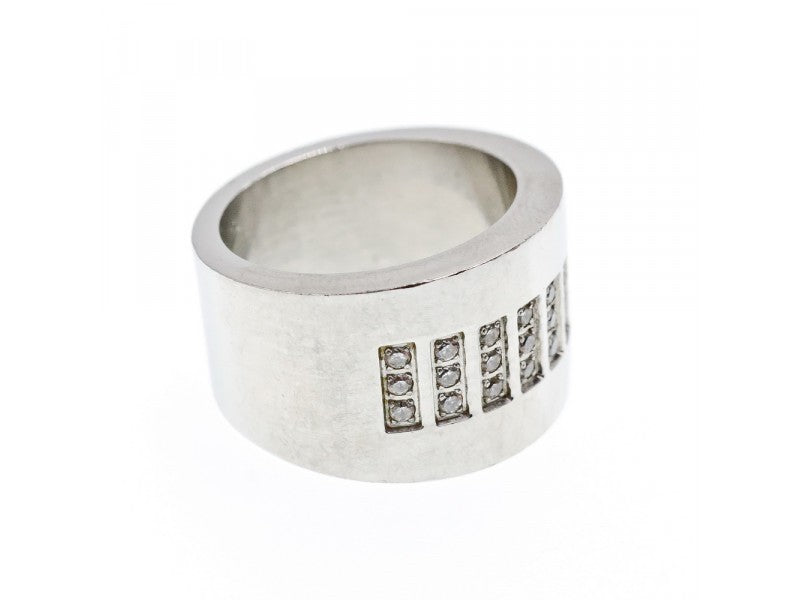 Stainless Steel Ring With CZ Size 11.5