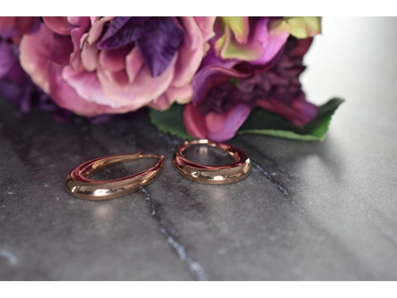 925 Sterling Silver Gold Plated Earrings