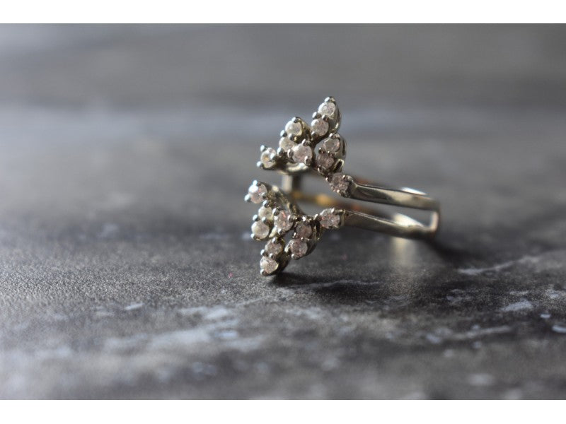 Designer's Ring with CZ Size 7.5