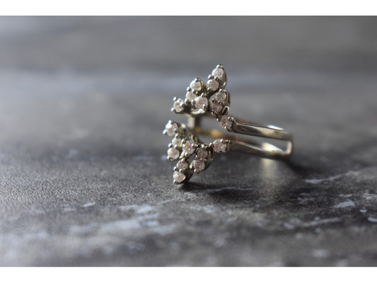 Designer's Ring with CZ Size 7.5