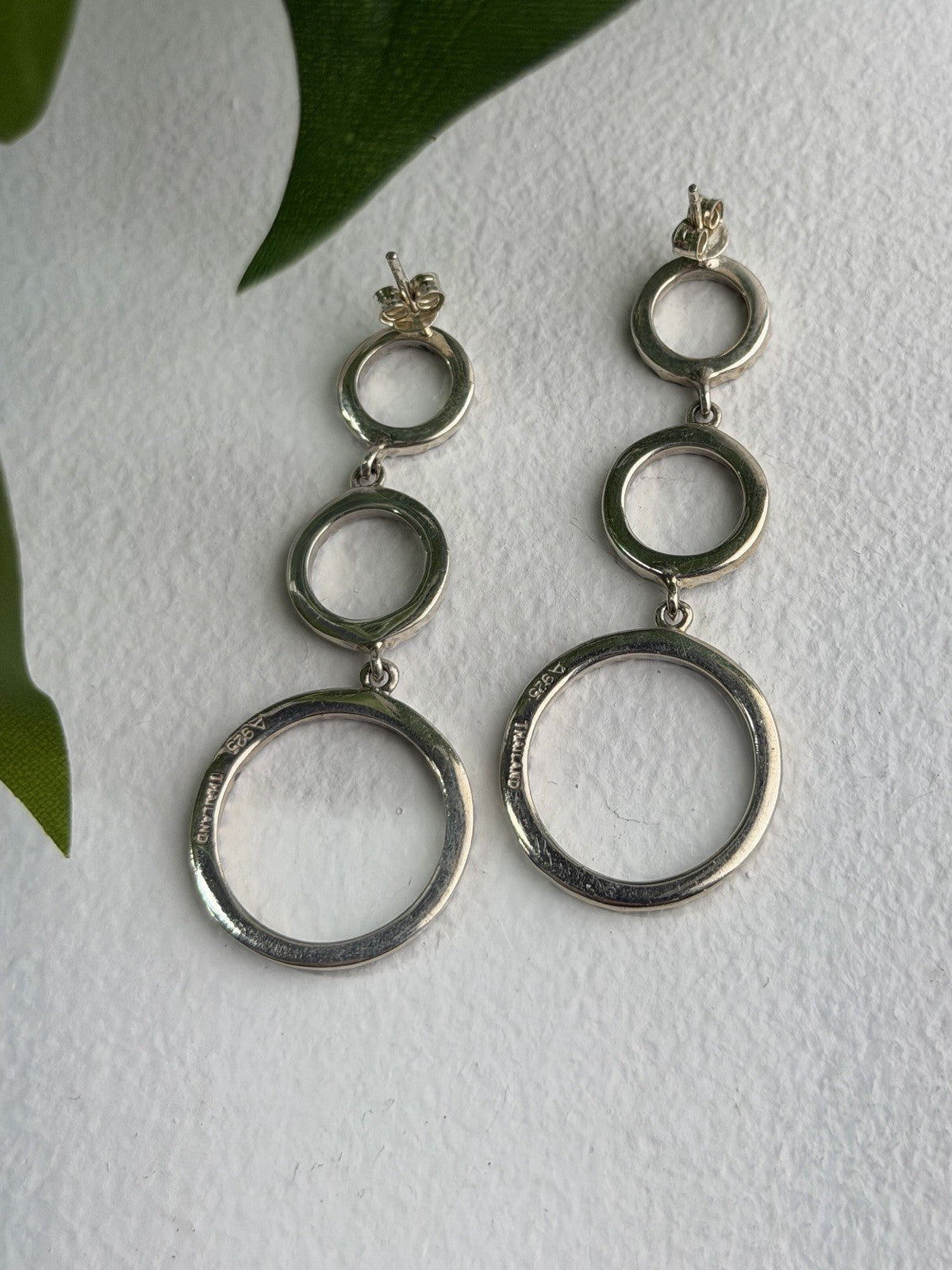 Creative 925 Sterling Silver Marcasite Earrings