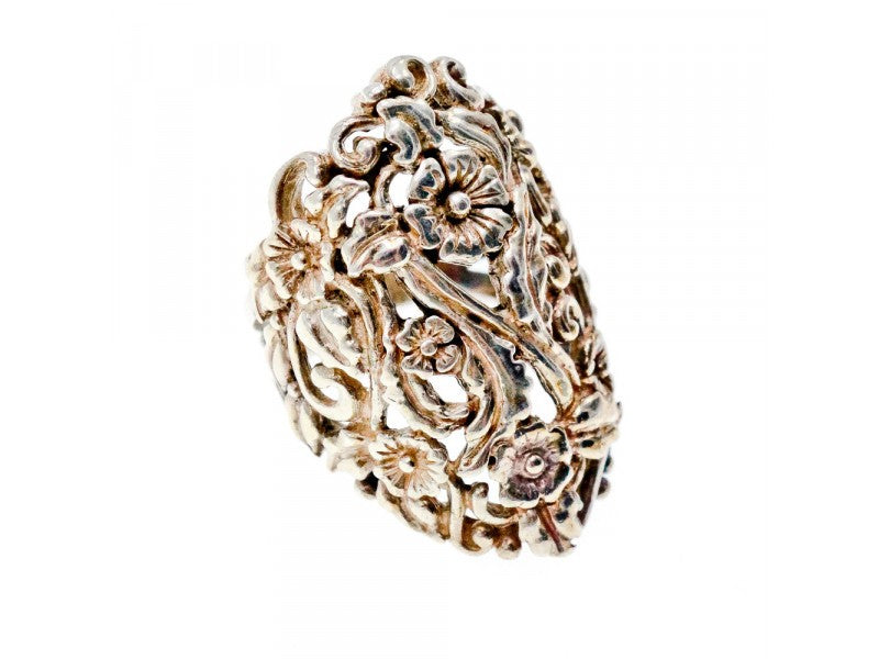 Vintage 925 Sterling Silver Ring Size 7.5