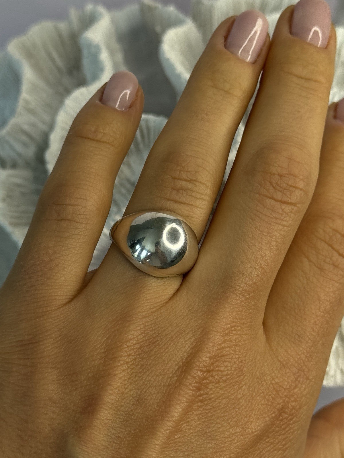 Vintage 925 Sterling Silver Ring Size 6.5