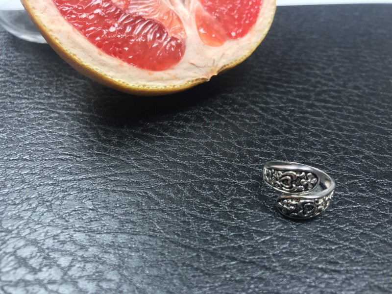 925 Sterling Silver Ring 6.5 (Adjustable)