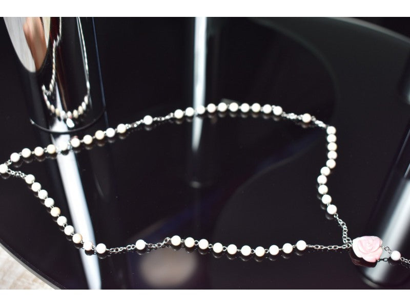925 Sterling Silver Corals Necklace