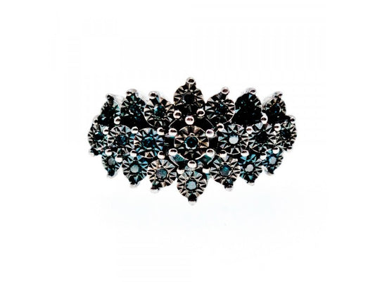 925 Sterling Silver Spinel Ring Size 8