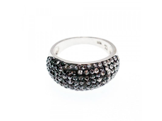 Beautiful 925 Sterling Silver CZ Ring Size 7
