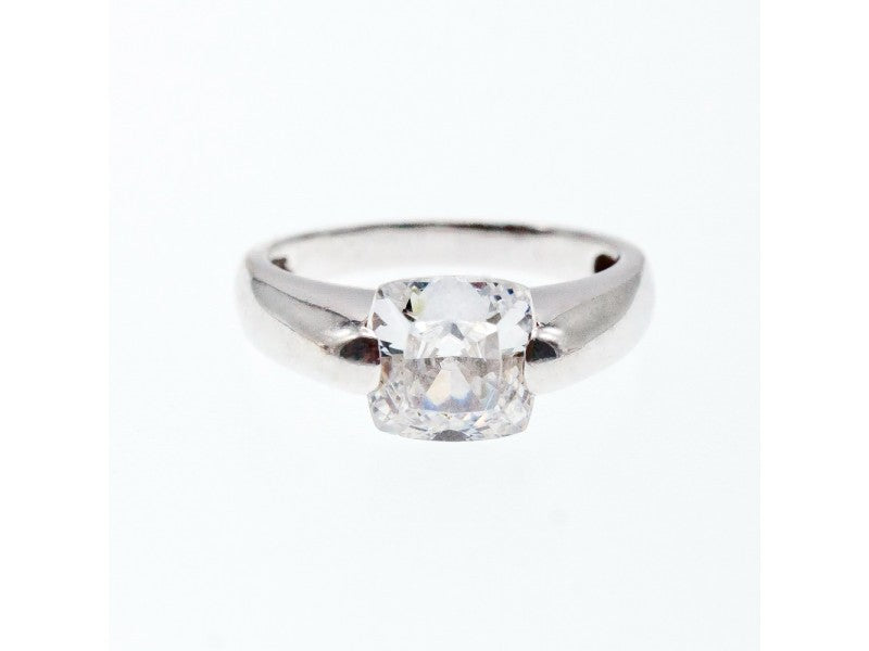 925 Sterling Silver CZ Ring Size 6.5