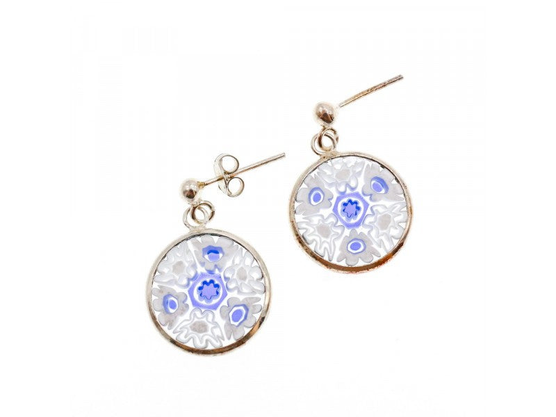 925 Sterling Silver Agate "Magic" Earrings