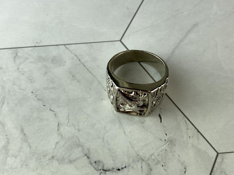 Men'S 925 Sterling Silver "Eagle" Ring Size 9