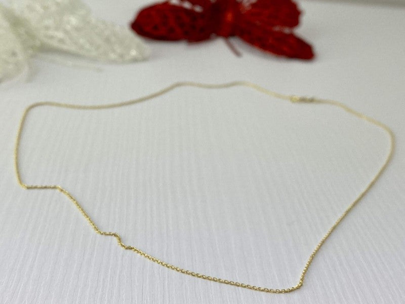 14 K Yellow Gold Chain 18.1 in
