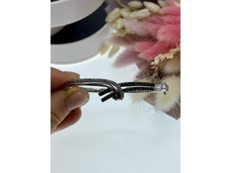 925 Sterling Silver Spinel Bracelet