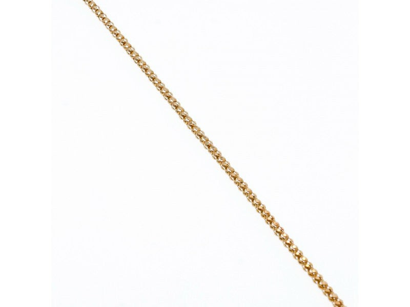 925 Sterling Silver Gold Plated Bracelet Italy Size 7.3 In