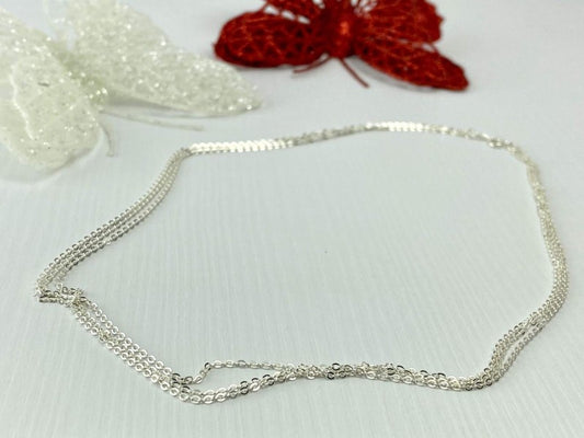 925 Sterling Silver "3 Chains" Necklace