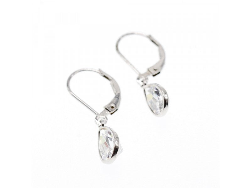 925 Sterling Silver CZ Earrings