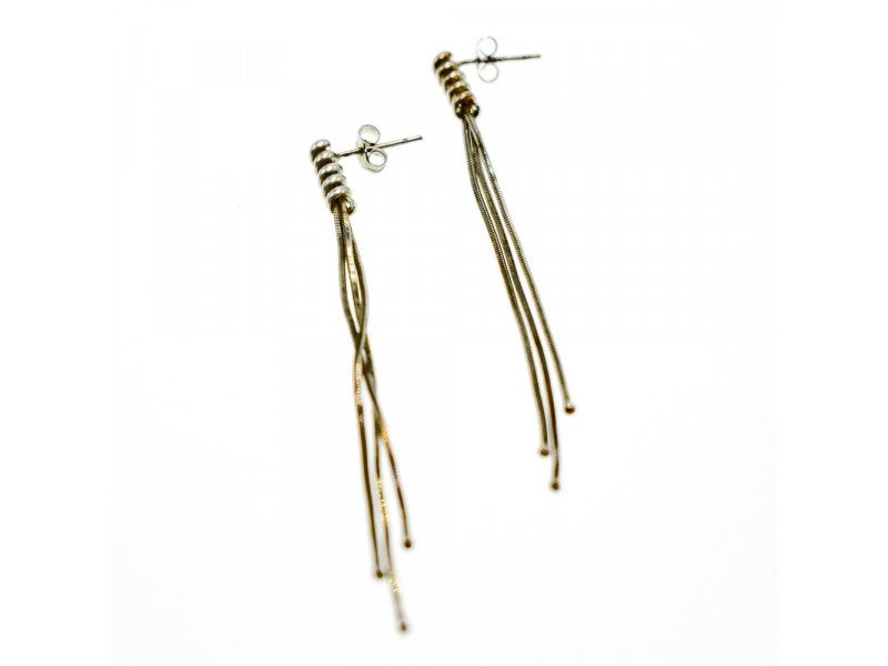 925 Sterling Silver Earrings Italy