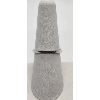 925 Sterling Silver CZ Orange Ring Size 8