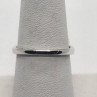 925 Sterling Silver CZ Orange Ring Size 8