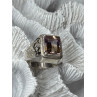 925 Sterling Silver Spinel Men's Ring Size 8