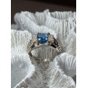 925 Sterling Silver Spinel Men's Ring Size 8.5
