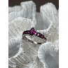 925 Sterling Silver Spinel Ring Size 7.5