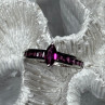 925 Sterling Silver Spinel Ring Size 7.5