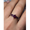 925 Sterling Silver Spinel Ring Size 7.5