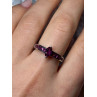 925 Sterling Silver Spinel Ring Size 7.5