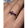 925 Sterling Silver Spinel Ring Size 7.5