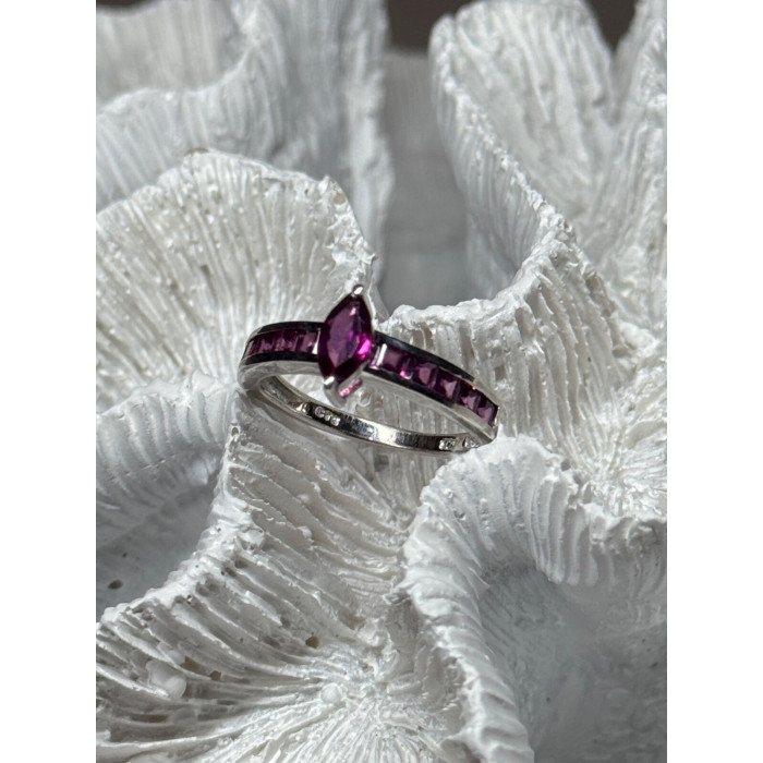 925 Sterling Silver Spinel Ring Size 7.5