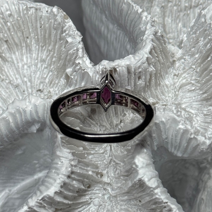 925 Sterling Silver Spinel Ring Size 7.5