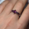 925 Sterling Silver Spinel Ring Size 7.5