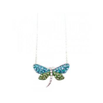 925 STERLING SILVER CZ & ENAMEL 