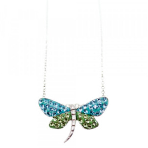 925 Sterling Silver CZ & Enamel 