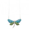 925 Sterling Silver CZ & Enamel 