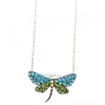 925 Sterling Silver CZ & Enamel 