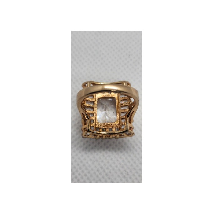 925 Sterling Silver CZ Ring Size 4.5