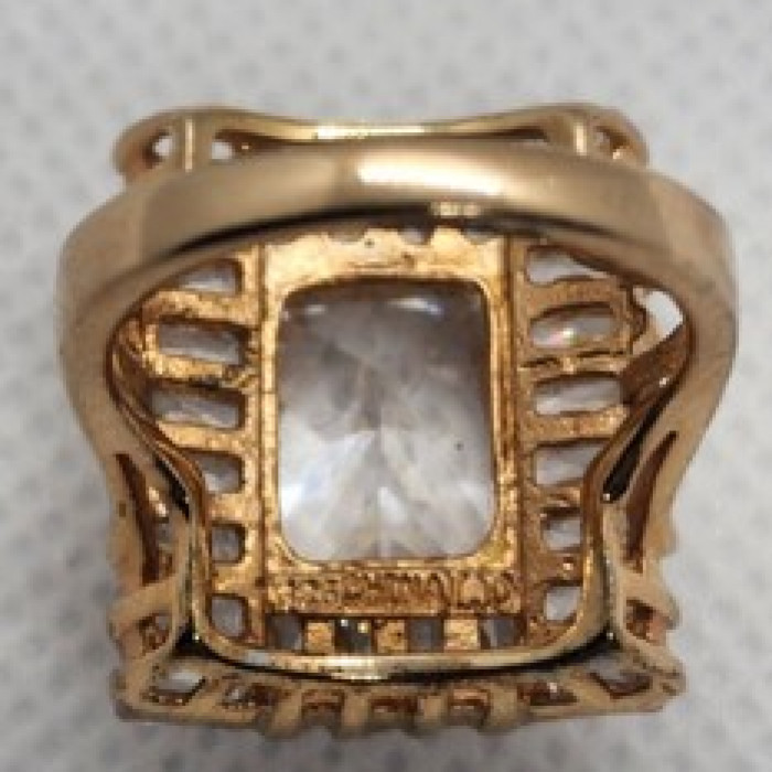 925 Sterling Silver CZ Ring Size 4.5